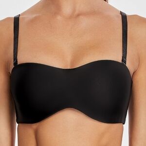MELENECA Women's Strapless Bra for Large Bust Minimizer Unlined Bandeau